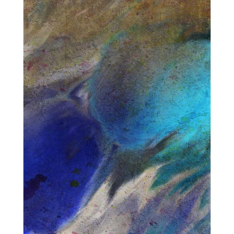 In the Blue 2 White Modern Wood Framed Art Print by Allen, Kimberly