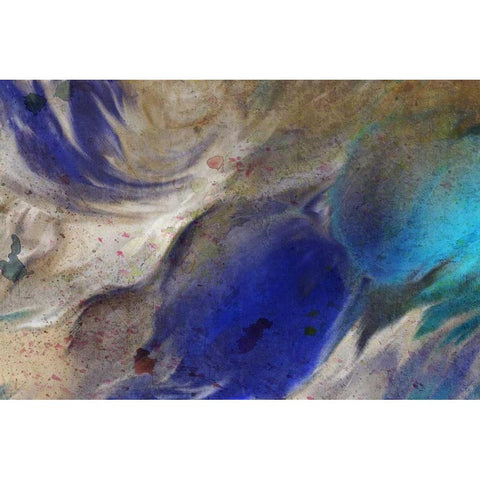 In the Blue 3 White Modern Wood Framed Art Print by Allen, Kimberly