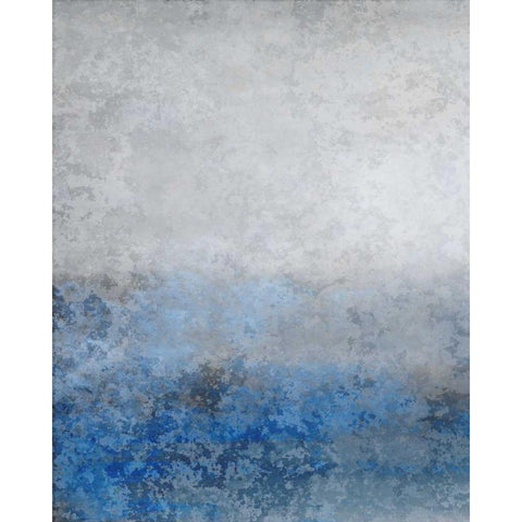 Into the Sea 1 Black Modern Wood Framed Art Print by Allen, Kimberly