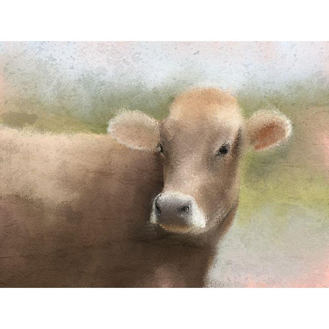 Summer on the Farm Black Modern Wood Framed Art Print with Double Matting by Kimberly, Allen