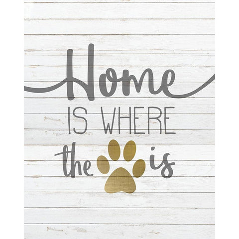 Where is Home Black Modern Wood Framed Art Print by Kimberly, Allen