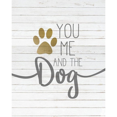 You and Me Black Modern Wood Framed Art Print by Kimberly, Allen