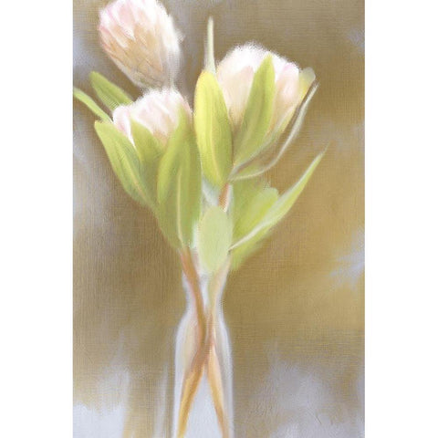 Spring Gold Gold Ornate Wood Framed Art Print with Double Matting by Kimberly, Allen