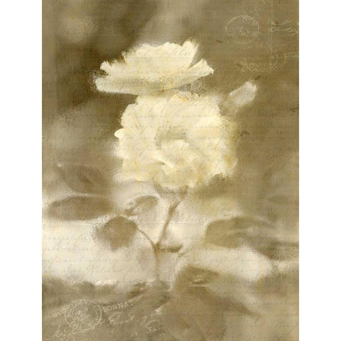 Early Blooming Gold Ornate Wood Framed Art Print with Double Matting by Allen, Kimberly