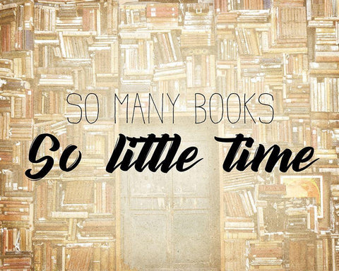 So Little Time Black Ornate Wood Framed Art Print with Double Matting by Kimberly, Allen