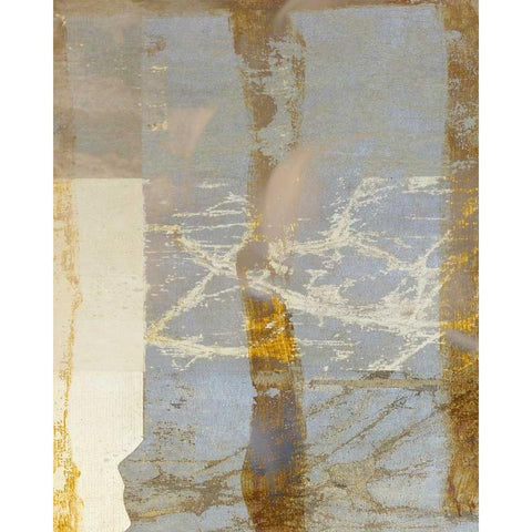 Golden Day 2 White Modern Wood Framed Art Print by Allen, Kimberly
