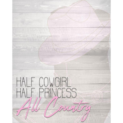 All Country White Modern Wood Framed Art Print by Kimberly, Allen