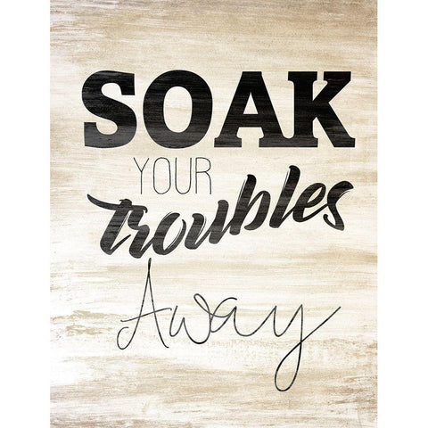 Wash 2 Gold Ornate Wood Framed Art Print with Double Matting by Kimberly, Allen