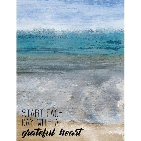 Good Day at the Beach 1 Gold Ornate Wood Framed Art Print with Double Matting by Kimberly, Allen