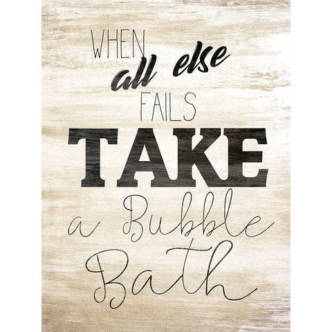 Wash 3 Black Modern Wood Framed Art Print by Kimberly, Allen