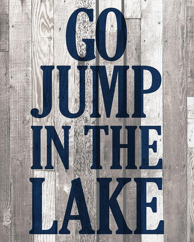 At the Lake A White Modern Wood Framed Art Print with Double Matting by Kimberly, Allen