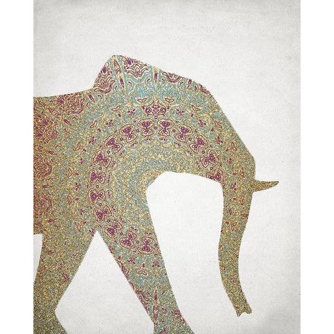 Traveler 1 White Modern Wood Framed Art Print by Kimberly, Allen