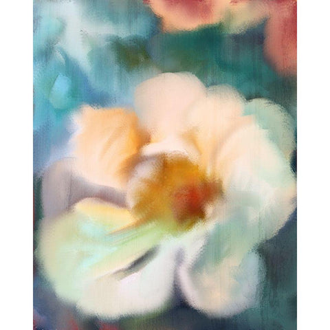 Bloomed 1 White Modern Wood Framed Art Print by Kimberly, Allen