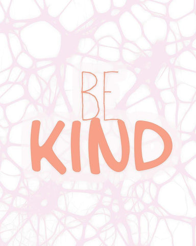 Always Kind 1 Black Ornate Wood Framed Art Print with Double Matting by Kimberly, Allen