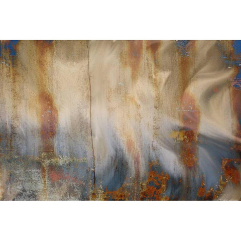 Rusty Breeze White Modern Wood Framed Art Print by Allen, Kimberly