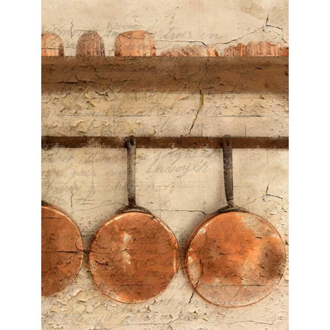 Copper 2 White Modern Wood Framed Art Print by Allen, Kimberly
