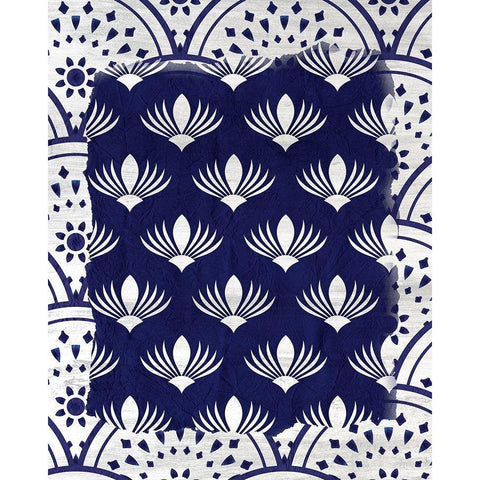 Chinoiserie 1 White Modern Wood Framed Art Print by Kimberly, Allen