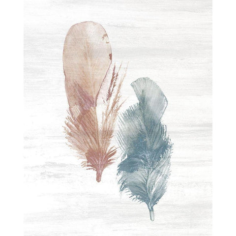 Nested 1 White Modern Wood Framed Art Print by Kimberly, Allen