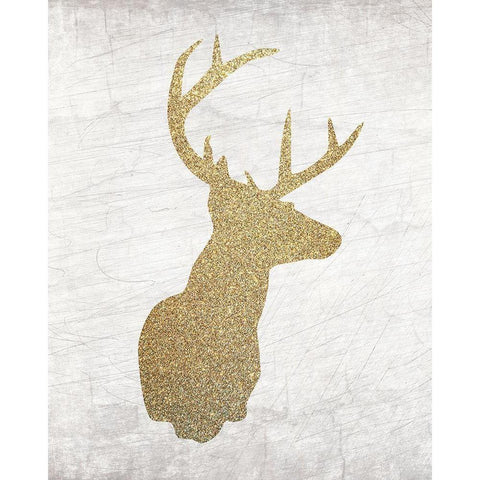 Christmas Luxe 9 Gold Ornate Wood Framed Art Print with Double Matting by Kimberly, Allen