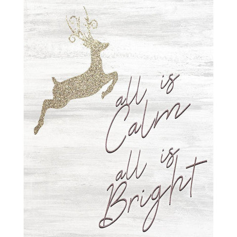 Christmas Romance 12 White Modern Wood Framed Art Print by Kimberly, Allen