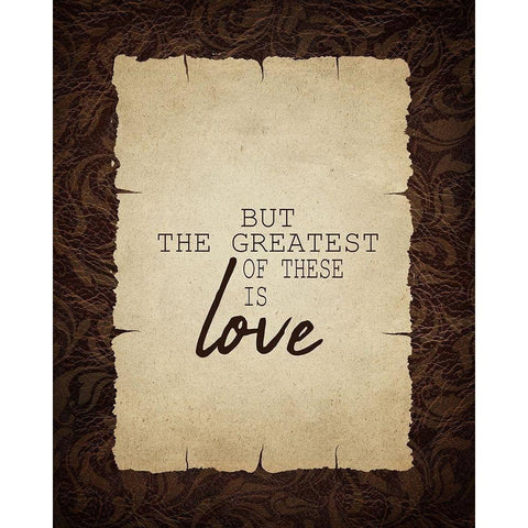 Hope Faith Love 3 White Modern Wood Framed Art Print by Kimberly, Allen
