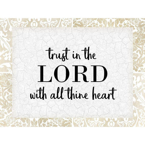 God Will 4 Black Modern Wood Framed Art Print with Double Matting by Kimberly, Allen