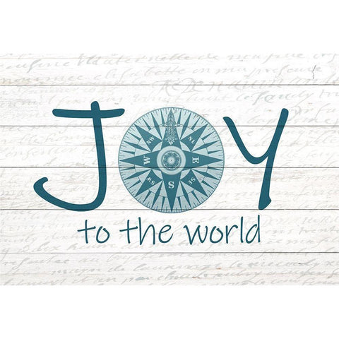 Joy Compass Black Modern Wood Framed Art Print by Kimberly, Allen