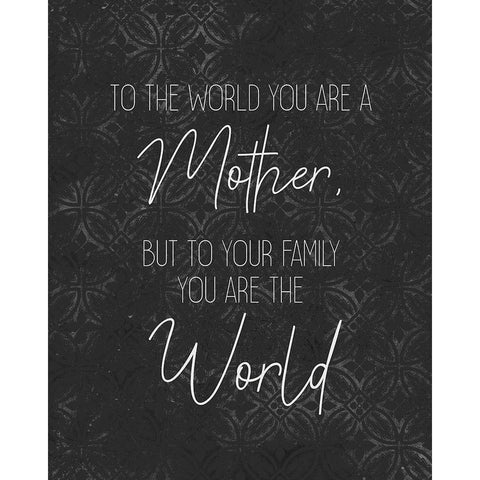 To the World Gold Ornate Wood Framed Art Print with Double Matting by Kimberly, Allen