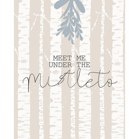 Meet Me Gold Ornate Wood Framed Art Print with Double Matting by Kimberly, Allen