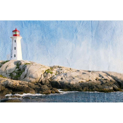 Lookout Gold Ornate Wood Framed Art Print with Double Matting by Kimberly, Allen