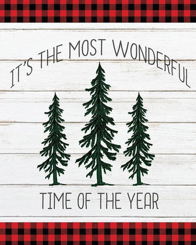 Wonderful Time 2 White Modern Wood Framed Art Print with Double Matting by Kimberly, Allen