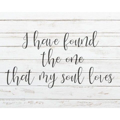 My Soul White Modern Wood Framed Art Print by Kimberly, Allen