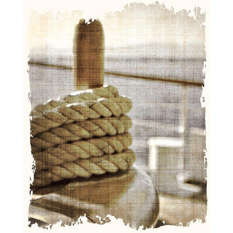 Learning the Ropes 2 Black Modern Wood Framed Art Print by Kimberly, Allen