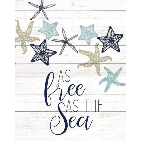 The Sea 2 Black Modern Wood Framed Art Print by Kimberly, Allen