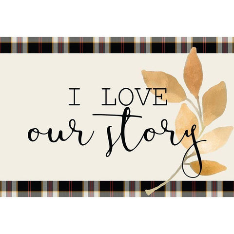 Colors of Fall 2 Black Modern Wood Framed Art Print with Double Matting by Kimberly, Allen