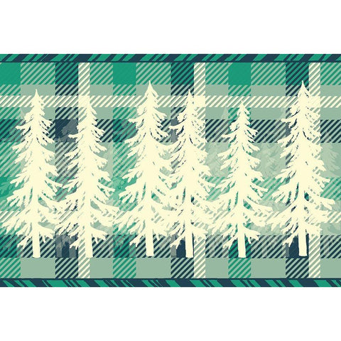 Welcome to The Woods 7 Black Modern Wood Framed Art Print by Kimberly, Allen