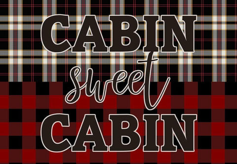 The Lodge 5 White Modern Wood Framed Art Print with Double Matting by Kimberly, Allen