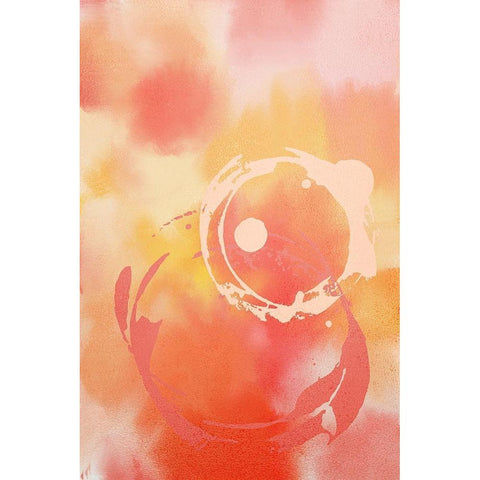 Color Burst Gold Ornate Wood Framed Art Print with Double Matting by Kimberly, Allen