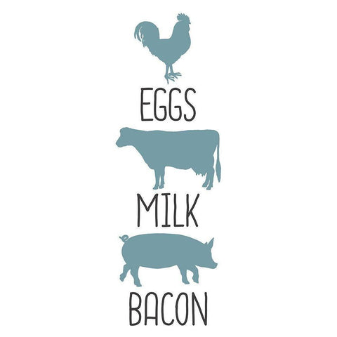 Farm Fresh 4 Gold Ornate Wood Framed Art Print with Double Matting by Kimberly, Allen