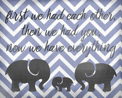 Everything Boy Black Ornate Wood Framed Art Print with Double Matting by Allen, Kimberly