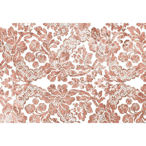 Multi Scroll v5 Black Modern Wood Framed Art Print with Double Matting by Kimberly, Allen