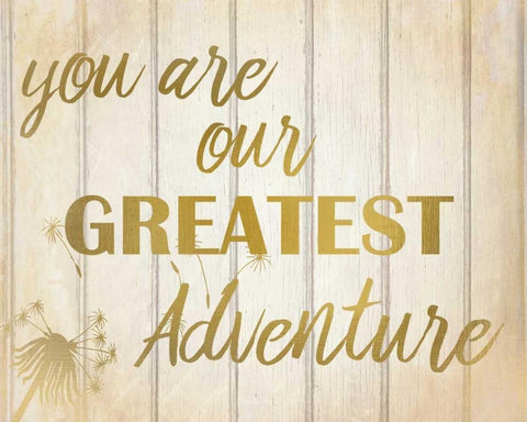 Greatest Adventure Black Ornate Wood Framed Art Print with Double Matting by Allen, Kimberly