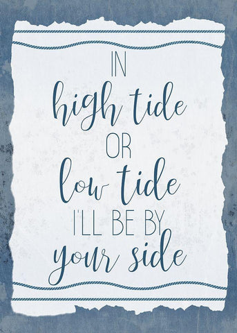 Seas Tide 2 Black Ornate Wood Framed Art Print with Double Matting by Kimberly, Allen