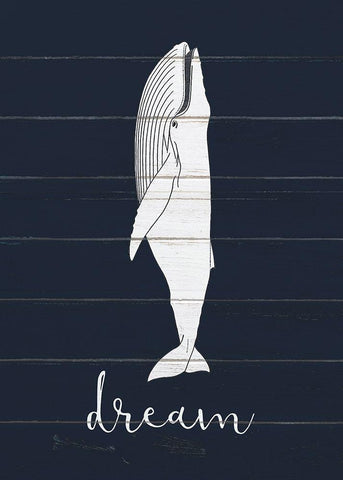 Dream Explore 1 White Modern Wood Framed Art Print with Double Matting by Kimberly, Allen