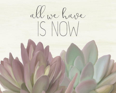 All We Have White Modern Wood Framed Art Print with Double Matting by Kimberly, Allen