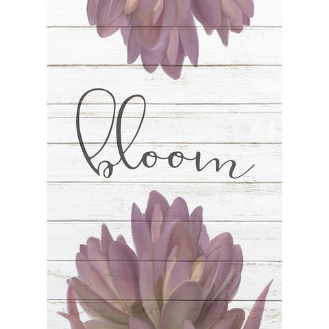 Bloom Grow 2 White Modern Wood Framed Art Print by Kimberly, Allen