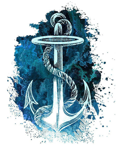 As Free 1 White Modern Wood Framed Art Print with Double Matting by Kimberly, Allen