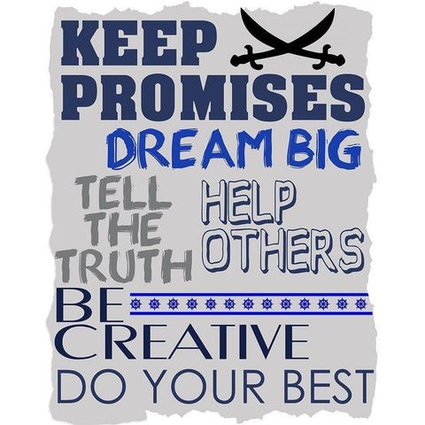 Be Silly 2 Blue White Modern Wood Framed Art Print by Kimberly, Allen