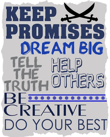 Be Silly 2 Blue Black Ornate Wood Framed Art Print with Double Matting by Kimberly, Allen