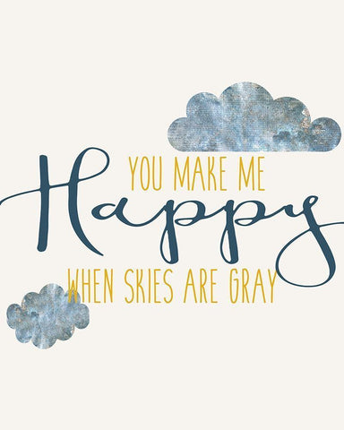 My Sunshine 2 White Modern Wood Framed Art Print with Double Matting by Kimberly, Allen